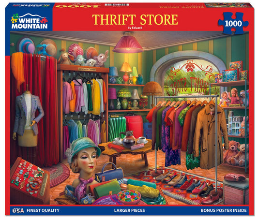 Thrift Store (2012pz) - 1000 Piece Jigsaw Puzzle