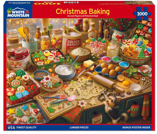 Christmas Baking (2152pz) - 1000 Piece Jigsaw Puzzle