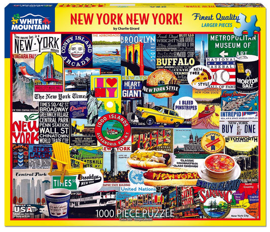 New York New York (1447pz) - 1000 Pieces