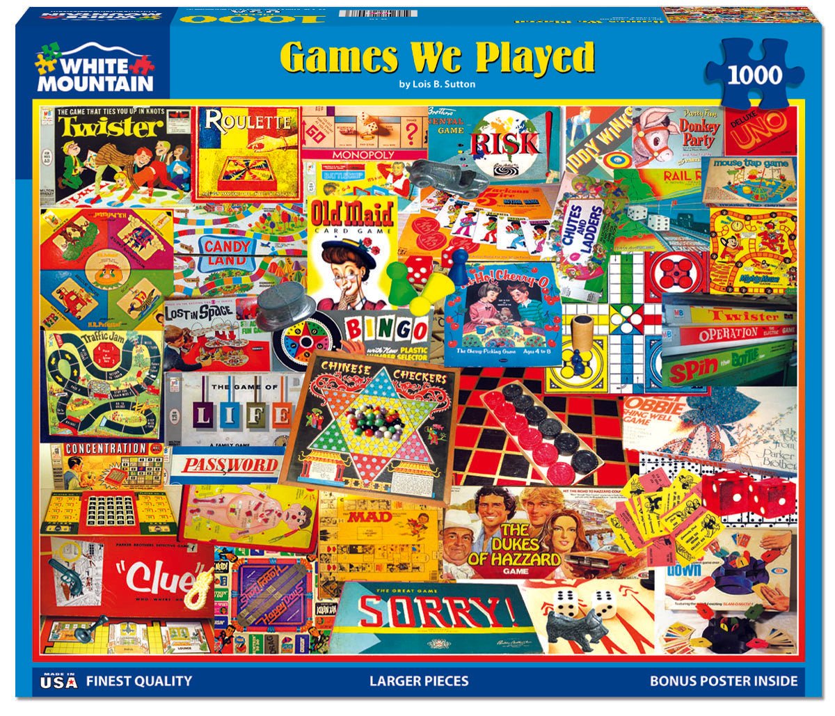 The Games We Played (924pz) - 1000 Pieces